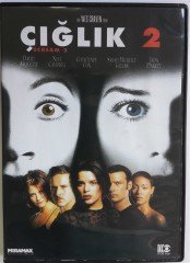 ÇIĞLIK 2 - SCREAM 2 - DAVID ARQUETTE - WES CRAVEN - DVD 2.EL