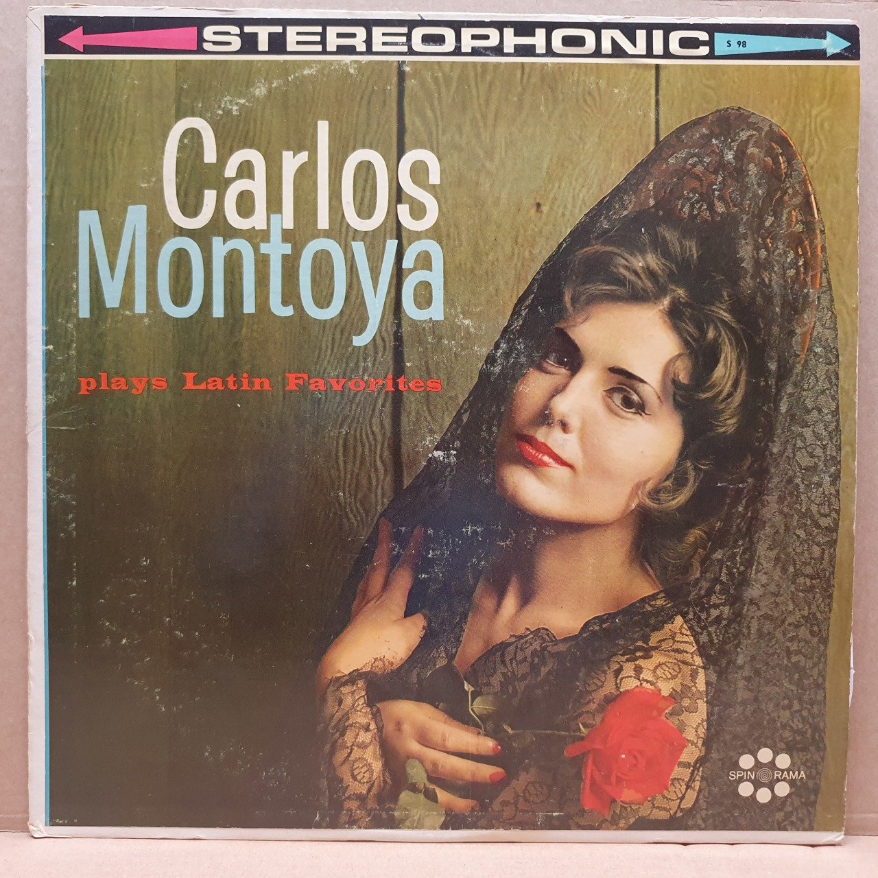 CARLOS MONTOYA - PLAYS LATIN FAVORITES (1968) - LP 2.EL PLAK