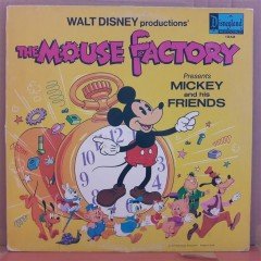 THE MOUSE FACTORY (1972) - WALT DISNEY - LP PLAK 2.EL