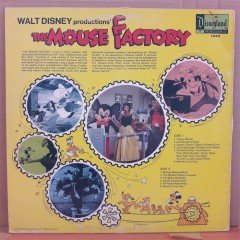 THE MOUSE FACTORY (1972) - WALT DISNEY - LP PLAK 2.EL