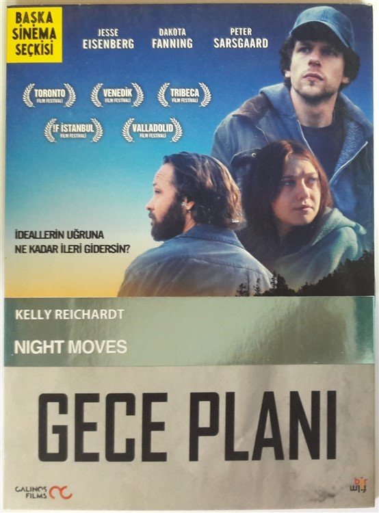 GECE PLANI - NIGHT MOVES - JESSE EISENBERG - DAKOTA FANNING - KELLY REICHARDT - DVD 2.EL