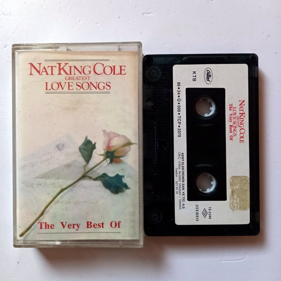 NAT KING COLE - GREATEST LOVE SONGS (1986) - KASET 2.EL