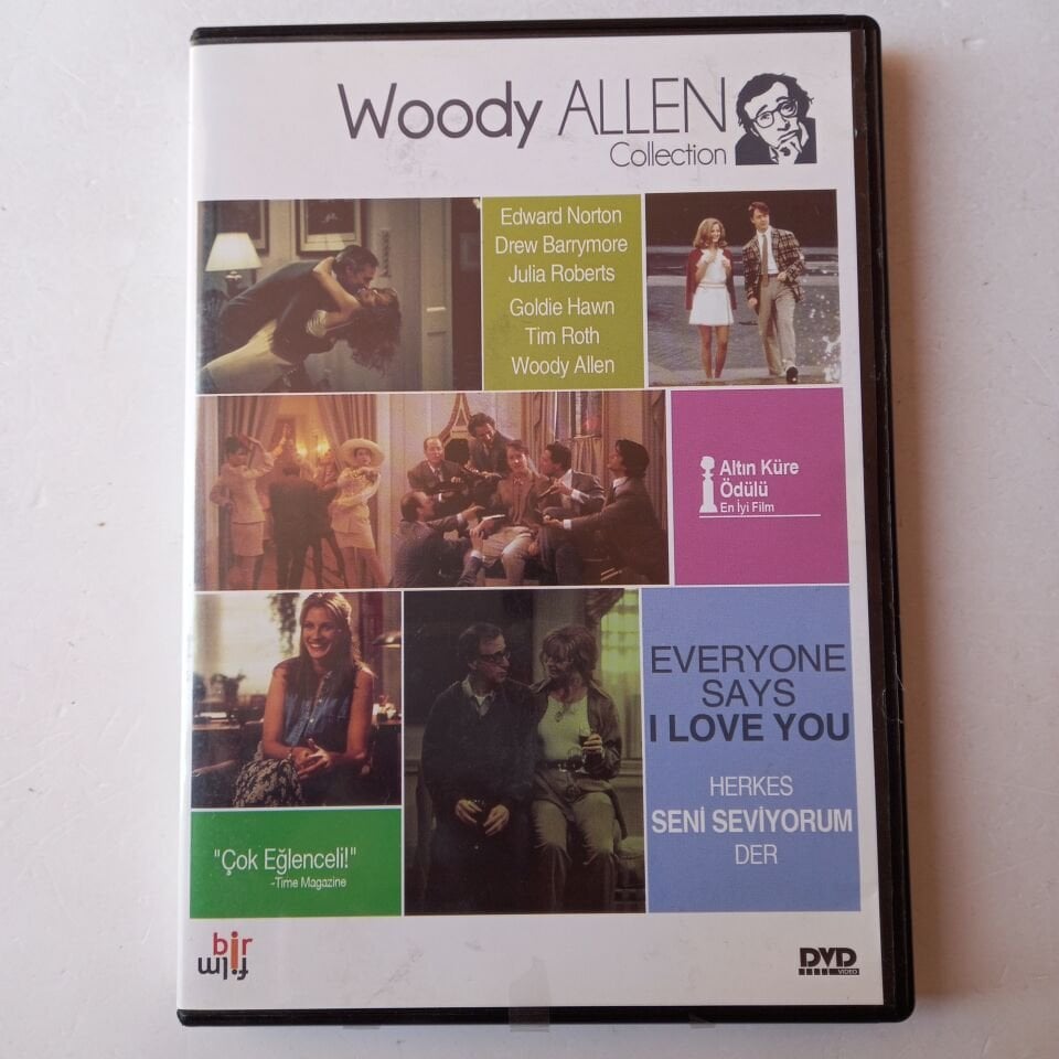 EVERYONE SAYS I LOVE YOU - WOODY ALLEN, EDWARD NORTON, JULIA ROBERTS, DREW BARRYMORE - DVD 2.EL