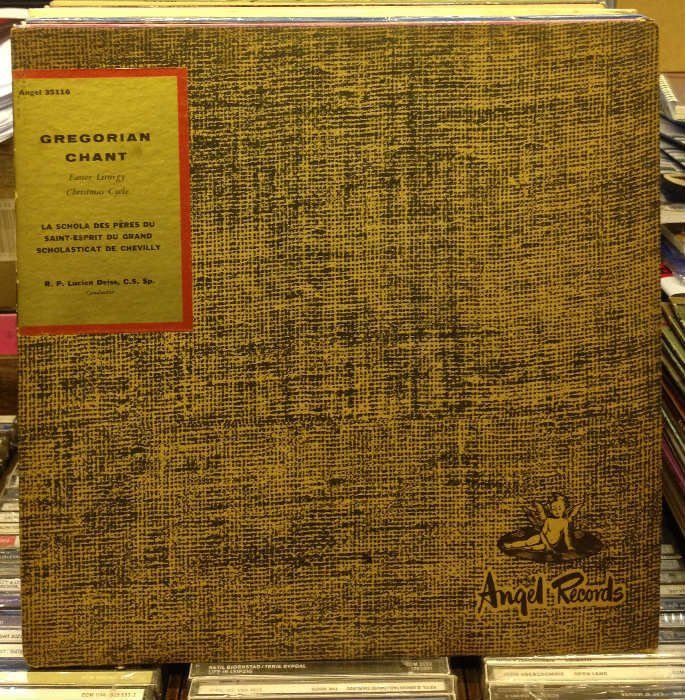 GREGORIAN CHANT EASTER LITURGY LUCIEN DEISS LP