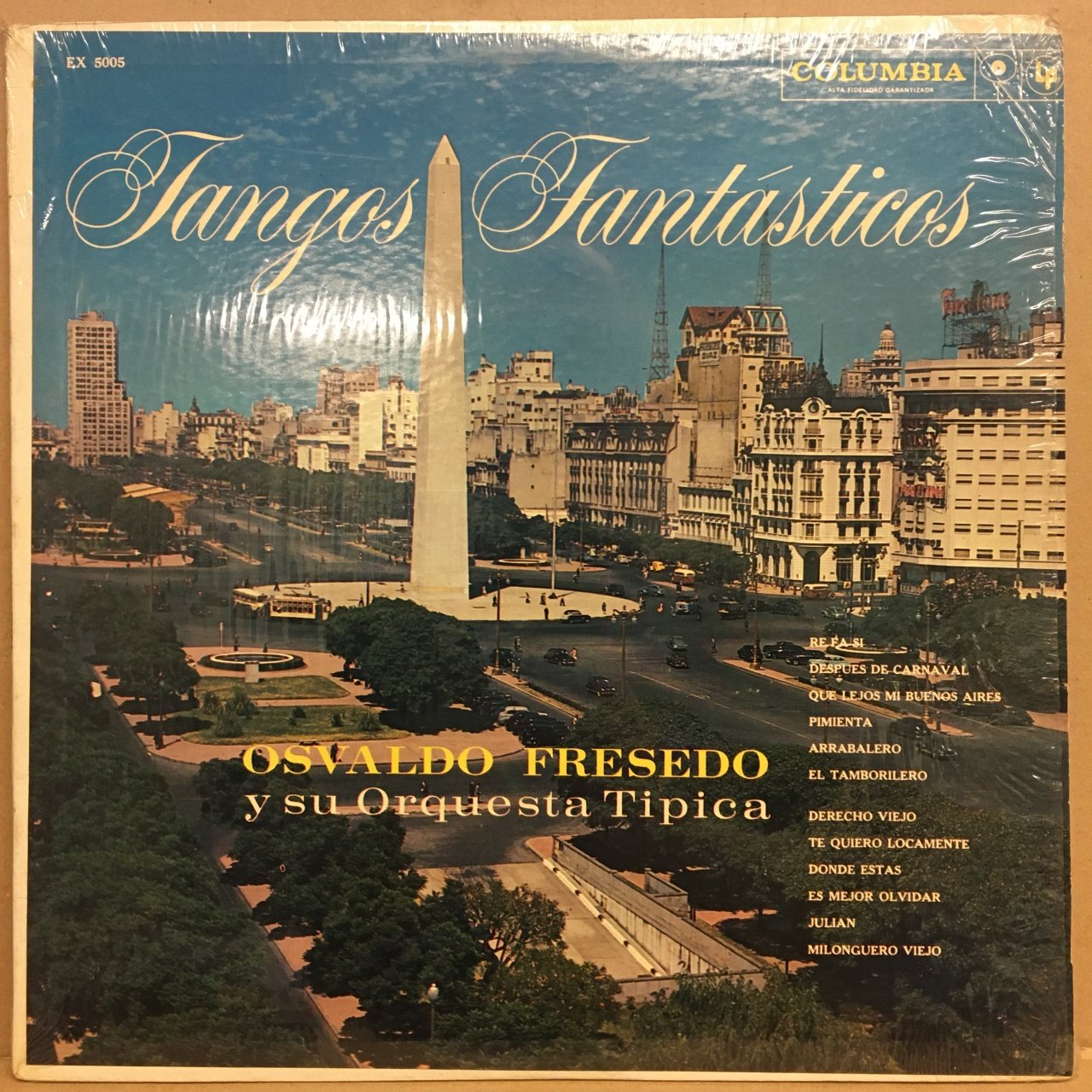 OSVALDO FRESEDO y su ORQUESTA TIPICA - TANGOS FANTASTICOS 2.EL PLAK