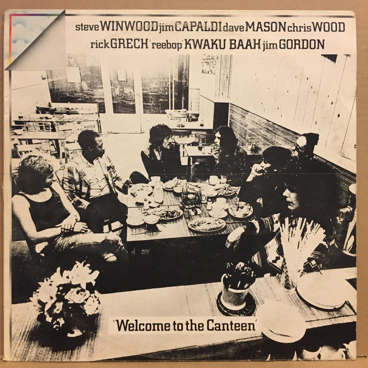 TRAFFIC - WELCOME TO THE CANTEEN (1971) İTALYA BASKI REISSUE 2.EL PLAK