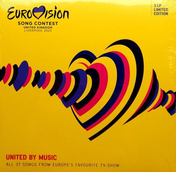 EUROVISION SONG CONTEST UNITED KINGDOM LIVERPOOL 2023 2XLP LIMITED EDITION SIFIR PLAK