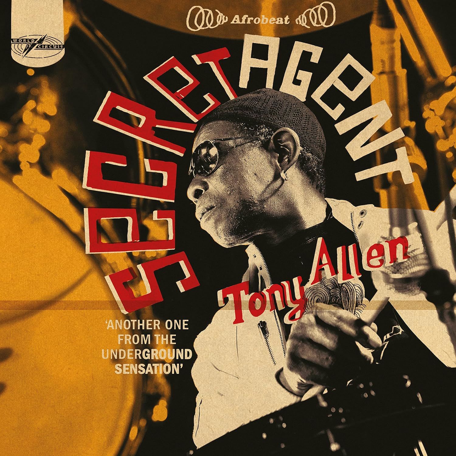 TONY ALLEN - SECRET AGENT (2009) - 2LP AFROBEAT 180GR 2022 EDITION SIFIR PLAK