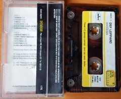 DEF LEPPARD - HYSTERIA (1989) PLAKSAN CASSETTE MADE IN TURKEY ''USED''