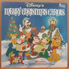 MERRY CHRISTMAS CAROLS (1980) - WALT DISNEY - LP PLAK 2.EL