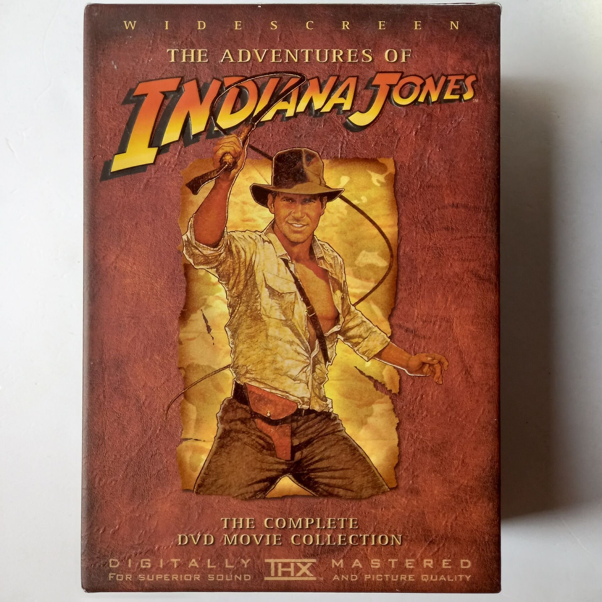 THE ADVENTURES OF INDIANA JONES - THE COMPLETE DVD MOVIE COLLECTION - 4DVD 2.EL