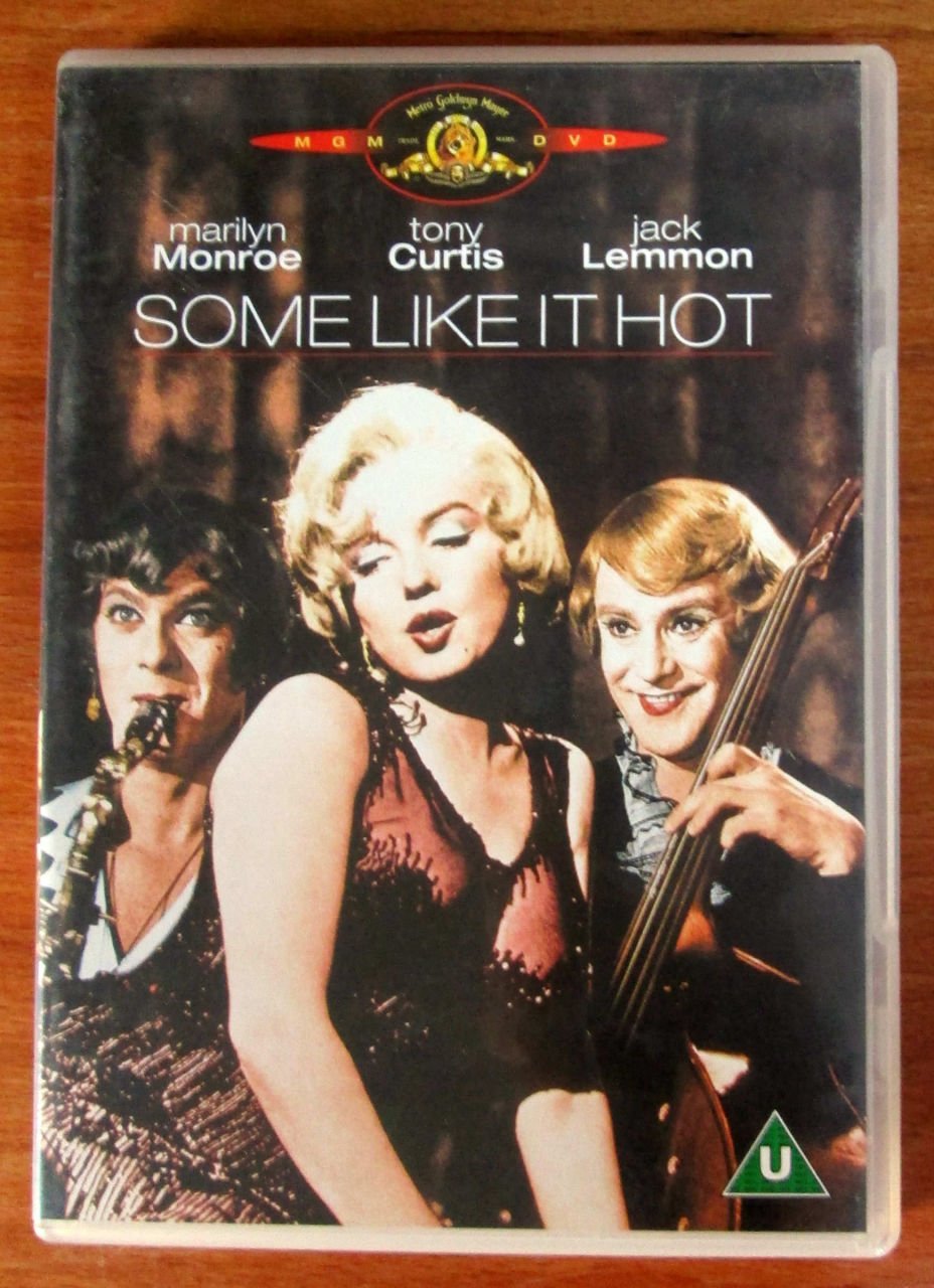 SOME LIKE IT HOT - BAZILARI SICAK SEVER - MARILYN MONROE - TONY CURTIS - JACK LEMMON - BILLY WILDER - DVD 2.EL