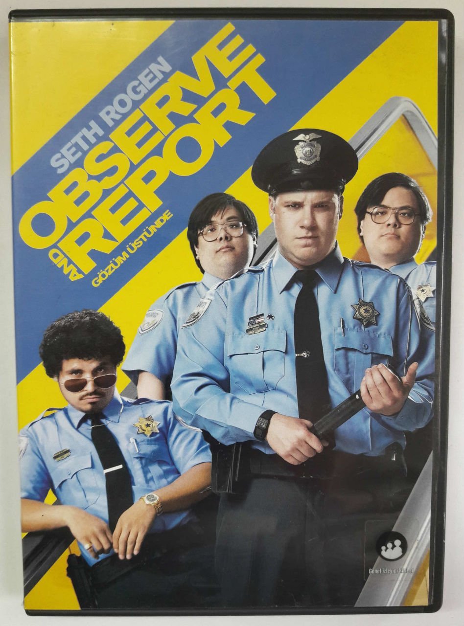 OBSERVE AND REPORT - GÖZÜM ÜSTÜNDE - SETH ROGEN - DVD 2.EL