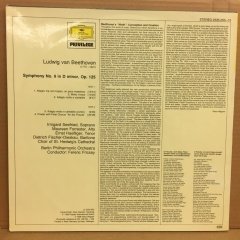 BEETHOVEN SYMPHONY NO 9 FERENC FRICSAY BERLIN PHIL. DG 2.EL PLAK