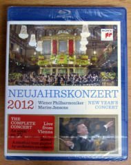 NEW YEAR'S CONCERT 2012 WIENER PHILHARMONIKER MARISS JANSONS - BLU-RAY SIFIR