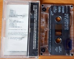DEF LEPPARD - HYSTERIA (1992) YONCA CASSETTE MADE IN TURKEY ''USED''