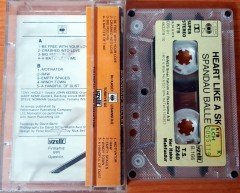 SPANDAU BALLET - HEART LIKE A SKY (1989) UZELLI CASSETTE MADE IN TURKEY ''USED'' PAPER LABEL