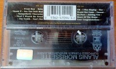 ALANIS MORISSETTE - SUPPOSED FORMER INFATUATION JUNKIE CASSETTE MADE IN TURKEY ''NEW''