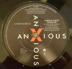 LONDONBEAT - THERE'S A BEAT GOING ON / BRIDE THE BRIDE - 7'' 45 DEVİR 2.EL PLAK