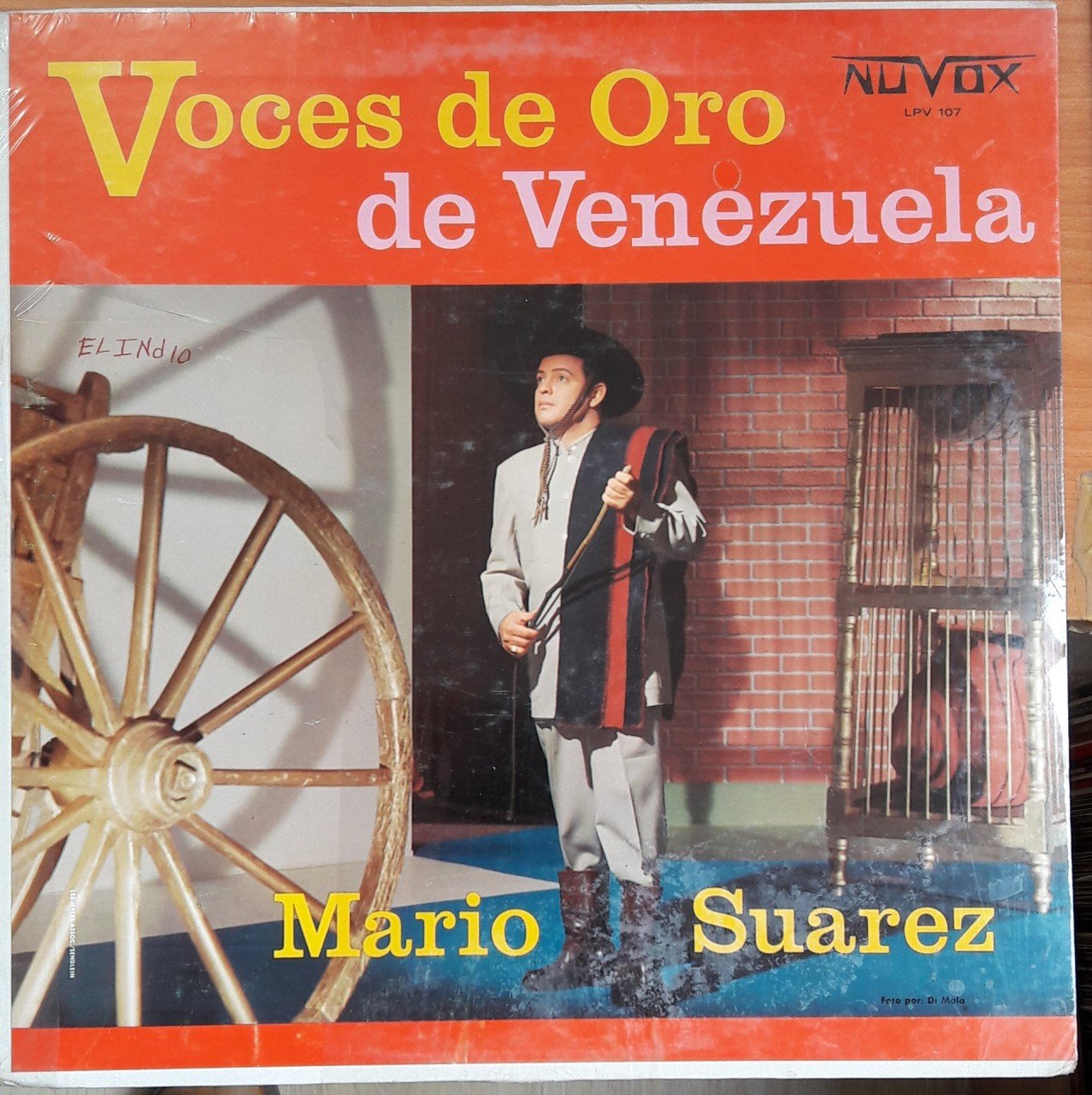 MARIO SUAREZ - VOCES DE ORO DE VENEZUELA - DÖNEM BASKISI PLAK SIFIR