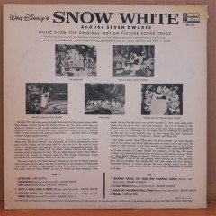 SNOW WHITE AND THE SEVEN DWARFS (1963) - WALT DISNEY - LP PLAK 2.EL