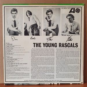 THE YOUNG RASCALS - THE YOUNG RASCALS (1966) - LP 2.EL PLAK