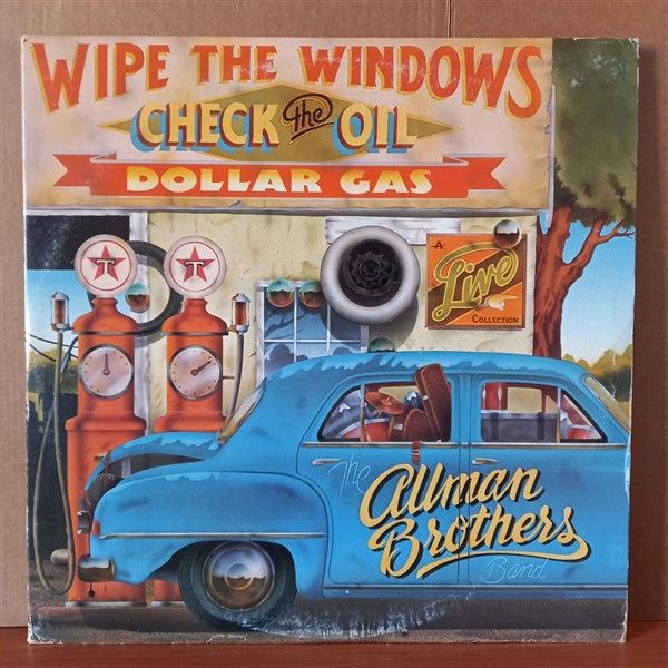 THE ALLMAN BROTHERS BAND – WIPE THE WINDOWS, CHECK THE OIL, DOLLAR GAS (1976) - 2LP 2.EL PLAK