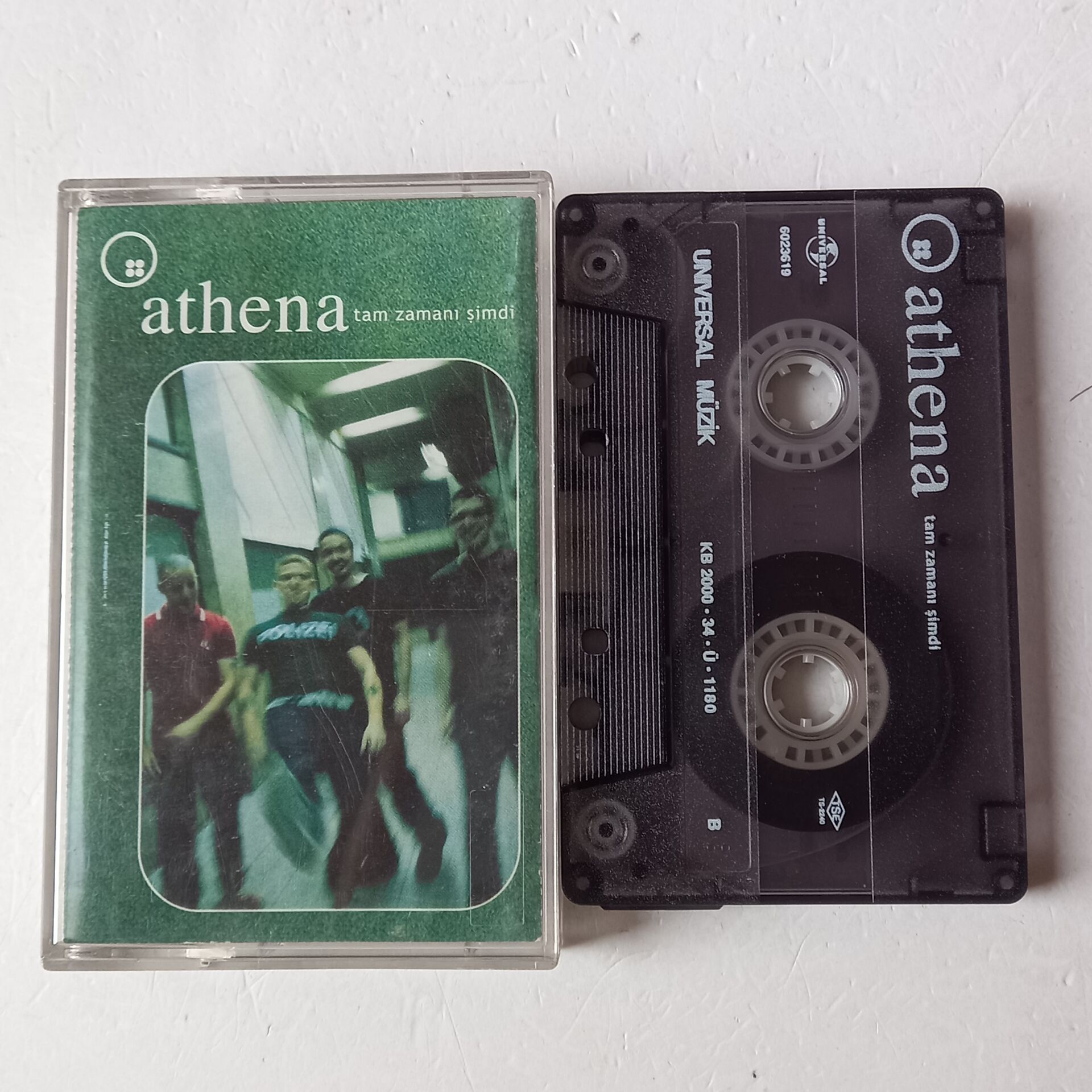 ATHENA - TAM ZAMANI ŞİMDİ (2000) - KASET 2.EL