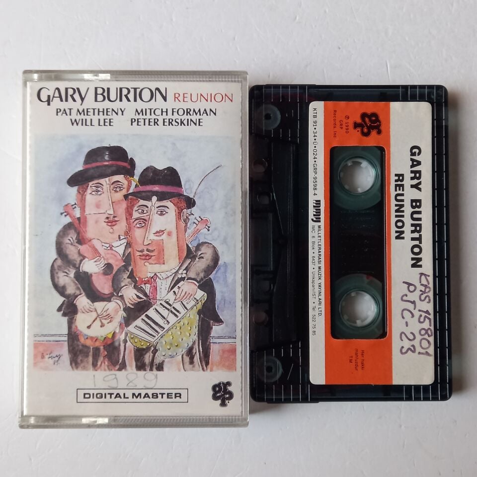 GARY BURTON,  PAT METHENY, MITCH FORMAN, WILL LEE, PETER ERSKINE - REUNION (1991) - KASET 2.EL