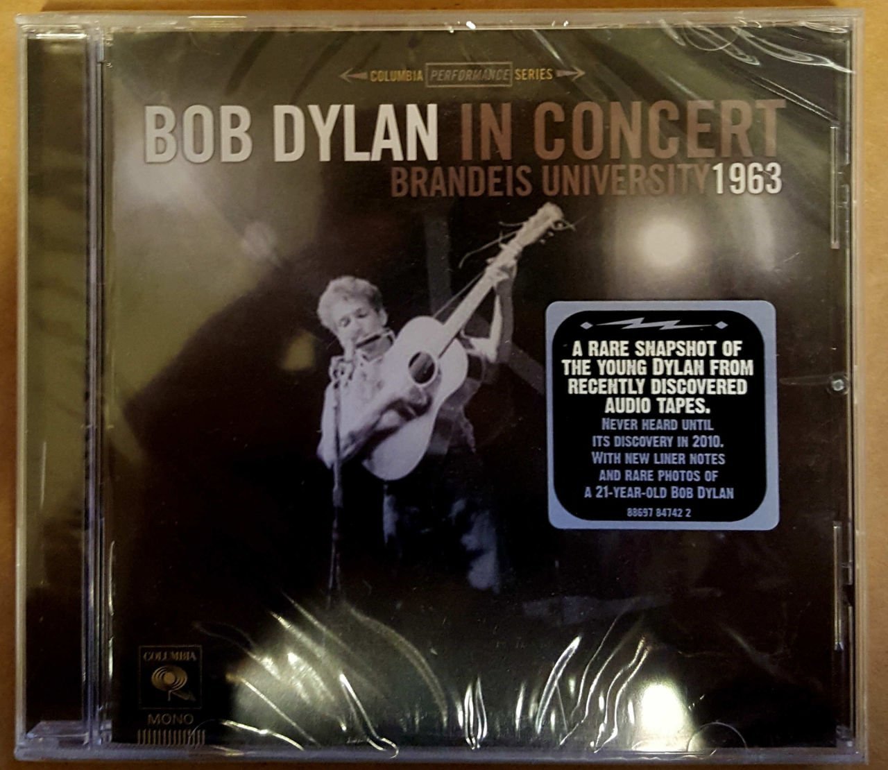 BOB DYLAN IN CONCERT BRANDEIS UNIVERSITY 1963 CD SIFIR