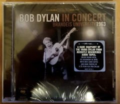 BOB DYLAN IN CONCERT BRANDEIS UNIVERSITY 1963 CD SIFIR