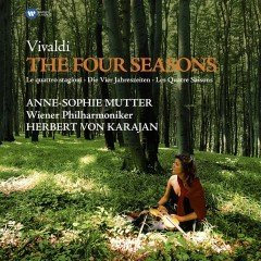 VIVALDI: THE FOUR SEASONS ANNE SOPHIE MUTTER WIENER PHILHARMONIKER, HERBERT VON KARAJAN (1984) - SIFIR PLAK (2017)