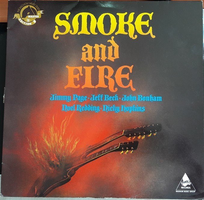 SMOKE AND FIRE - JIMMY PAGE, JEFF BECK, JOHN BONHAM... (1985) - 2.EL PLAK