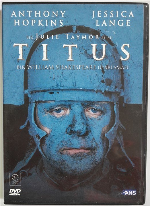 TITUS - ANTHONY HOPKINS - JESSICA LANGE - DVD 2.EL (SHAKESPEARE)