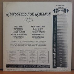 RHAPSODIES FOR ROMANCE - LP 2.EL PLAK