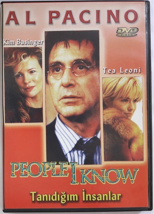 TANIDIĞIM İNSANLAR - PEOPLE I KNOW - AL PACINO - KIM BASINGER - RYAN O'NEAL - DVD 2.EL