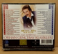 ORHAN GENCEBAY - KLASİKLERİ (1998) - 2CD KUTUSUNDA HAFİF ÇATLAK / SARI BANDROL İLK BASKI SIFIR