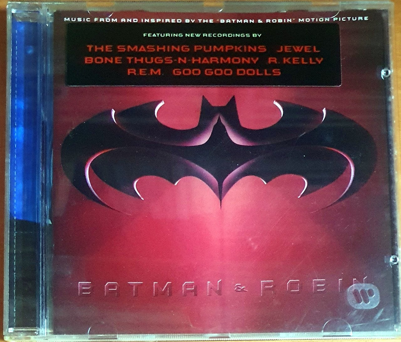 BATMAN & ROBIN SOUNDTRACK / THE SMASHING PUMPKINS, JEWEL, R. KELLY, REM, GOO GOO DOLLS, MOLOKO, UNDERWORLD (1997) - CD 2.EL