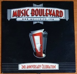 MUSIC BOULEVARD / 2ND ANNIVERSARY CELEBRATION / BLAKE MORGAN, PATTI AUSTIN, DAVE GRUSIN, JULIAN CORYELL, MAX LEVINSON (1997) - CD PROMO 2.EL