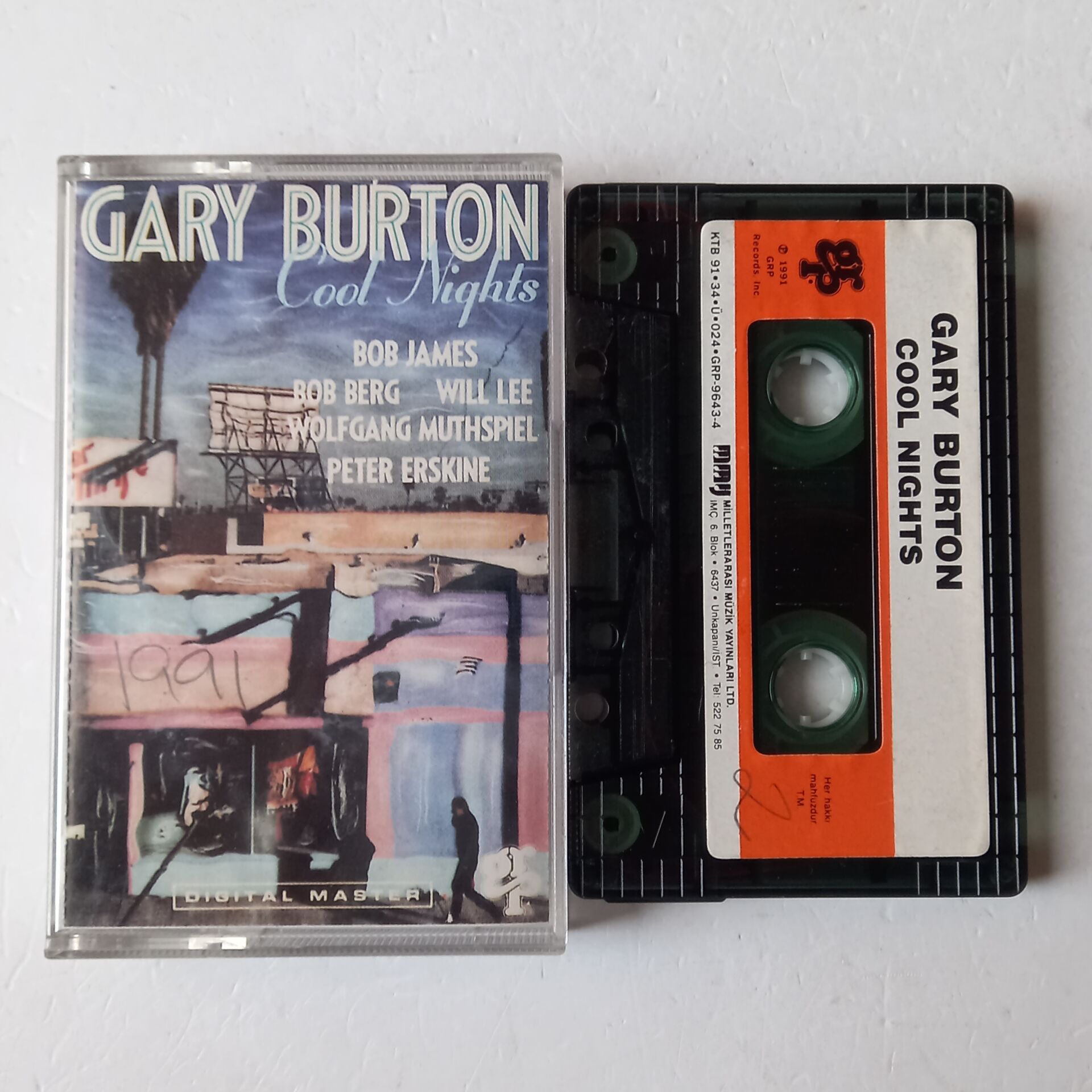 GARY BURTON - COOL NIGHTS (1991) - KASET 2.EL