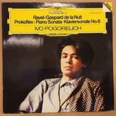 RAVEL GASPARD DE LA NUIT / PROKOFIEV PIANO SONATA NO.6 IVO POGORELICH 1983 2.EL PLAK