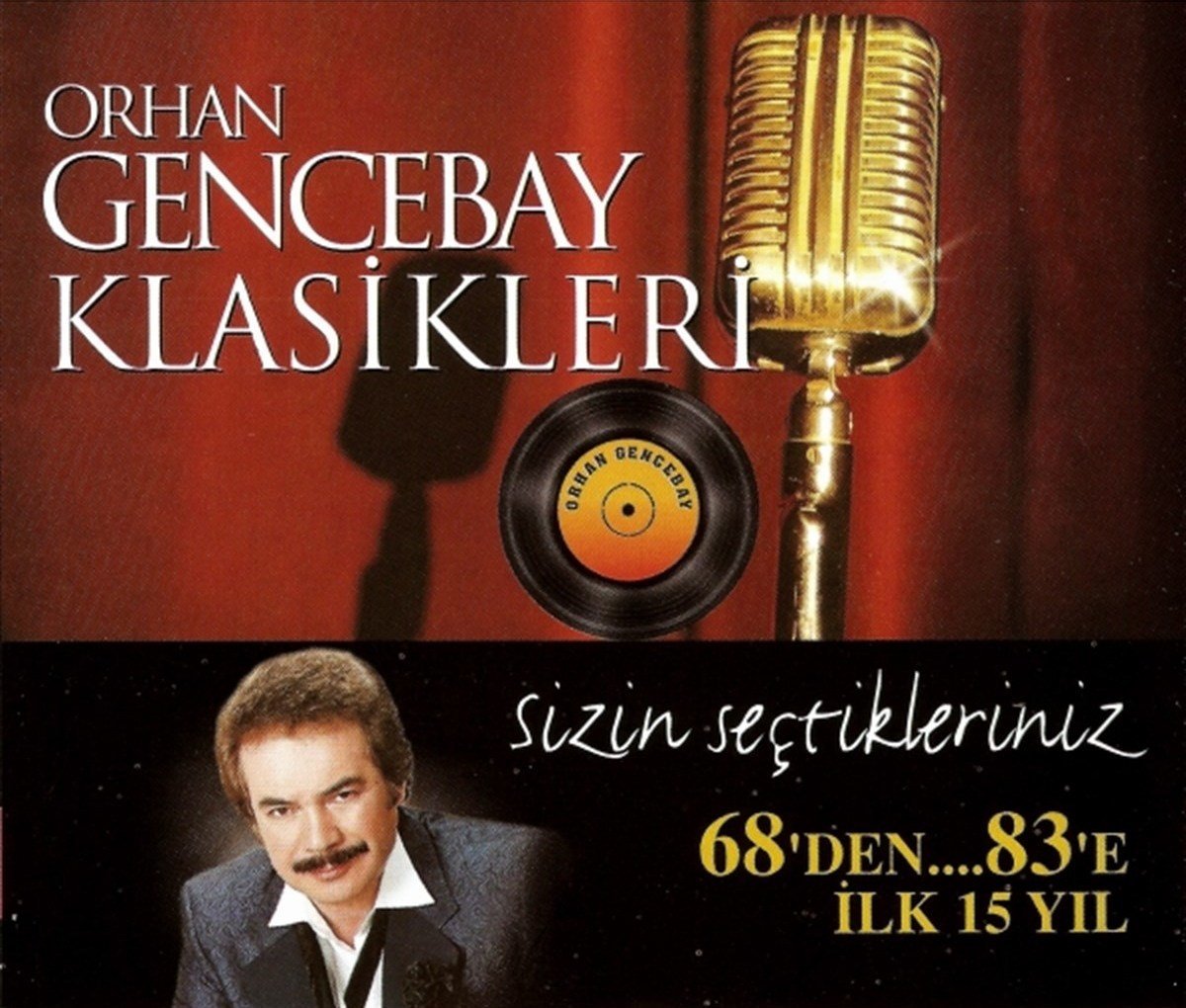 ORHAN GENCEBAY - KLASİKLERİ (1998) - 2CD KUTUSUNDA HAFİF ÇATLAK / SARI BANDROL İLK BASKI SIFIR