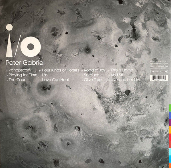 PETER GABRIEL - I/O BRIGHT SIDE MIXES (2023) - 2LP GATEFOLD SIFIR PLAK