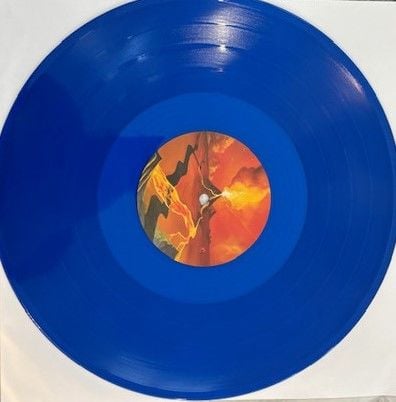 MANOWAR - FIGHTING THE WORLD (1987) - LP 2024 LIMITED EDITION TRANSPARENT BLUE COLORED SIFIR PLAK