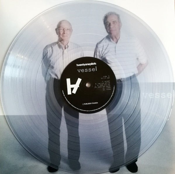 TWENTY ONE PILOTS - VESSEL (2013) - LP 2016 REISSUE CLEAR VINYL SIFIR PLAK