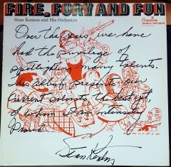 STAN KENTON - FIRE FURY AND FUN (1974) PLAK 2.EL