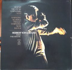 MOZART SYMPHONIES NOS 38 & 39 BERLINER PHILHARMONIKER KARAJAN - LP 2.EL