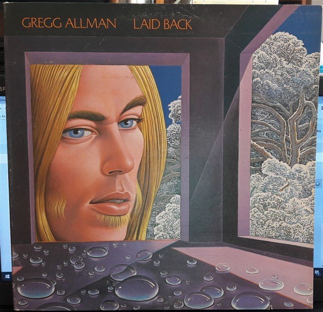 GREGG ALLMAN - LAID BACK (1973) - 2.EL PLAK
