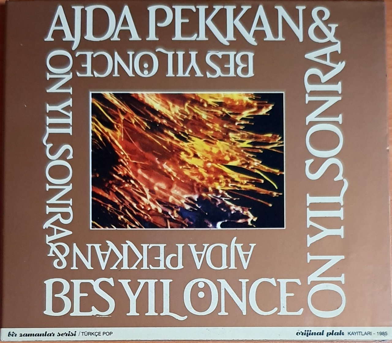 AJDA PEKKAN & BEŞ YIL ÖNCE ON YIL SONRA (2010) - CD OSSİ MÜZİK 2.EL
