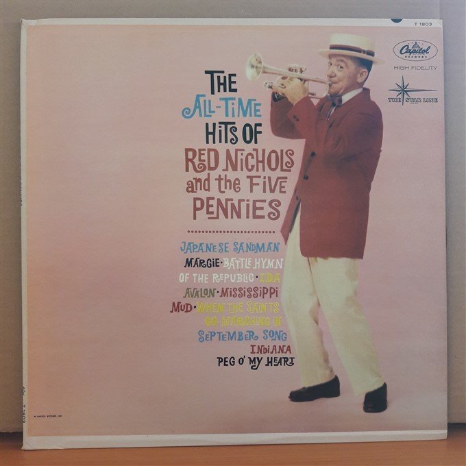 RED NICHOLS - THE ALL-TIME HITS OF - LP 2.EL PLAK